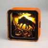 Woodbests - Halloween Wolf Kit - 3D Wooden Puzzle Night Light
