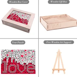 Woodbests - Love Challenge Wooden Jigsaw Puzzle (250-300pcs)