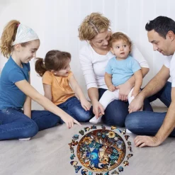 Woodbests - Moonlight Owl Wooden Jigsaw Puzzle (160-200pcs)