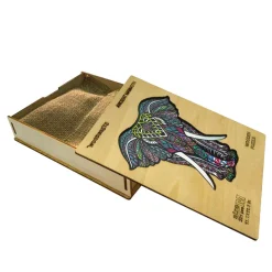 Woodbests - Noble Elephant Wooden Jigsaw Puzzle(250-300pcs)
