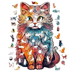 Woodbests - Persian Cat-2 Wooden Jigsaw Puzzle(250-300pcs)
