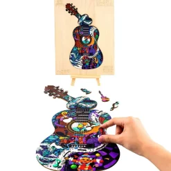 Woodbests - Silent Guitar Wooden Jigsaw Puzzle(250-300pcs)