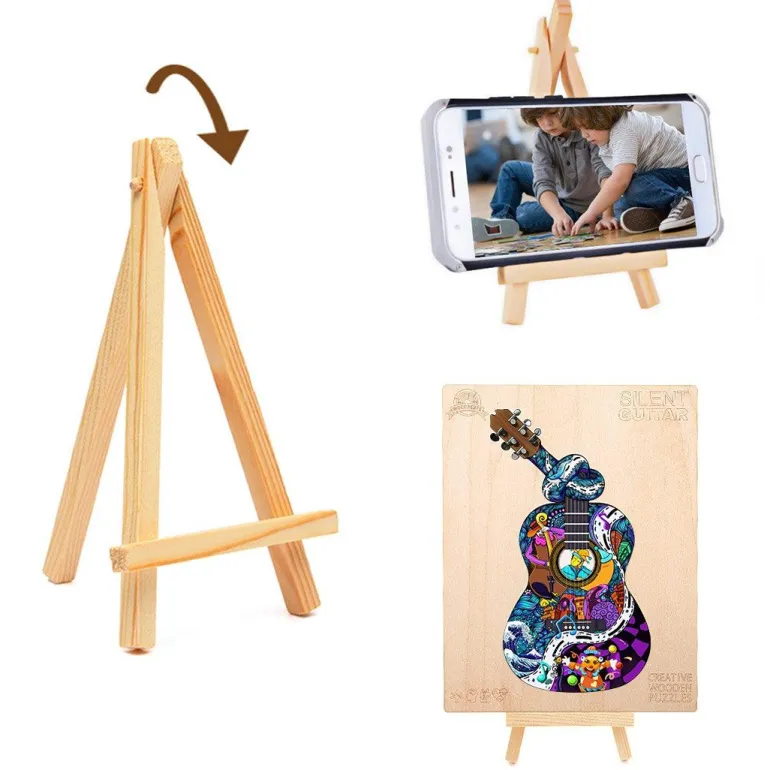 Woodbests - Silent Guitar Wooden Jigsaw Puzzle(250-300pcs)