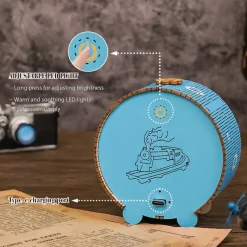Woodbests - Steam Train Kit - 3D Wooden Puzzle Night Light