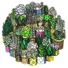 Woodbests - Succulent Plant Wooden Jigsaw Puzzle (160-200pcs)
