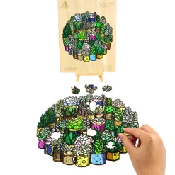 Woodbests - Succulent Plant Wooden Jigsaw Puzzle (160-200pcs)