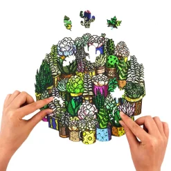 Woodbests - Succulent Plant Wooden Jigsaw Puzzle (160-200pcs)