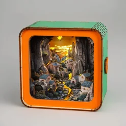Woodbests - Valley Village Kit - 3D Wooden Puzzle Night Light