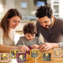 Woodbests - Valley Village Kit - 3D Wooden Puzzle Night Light