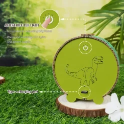 Woodbests - Volcano Dinosaur Kit - 3D Wooden Puzzle Night Light