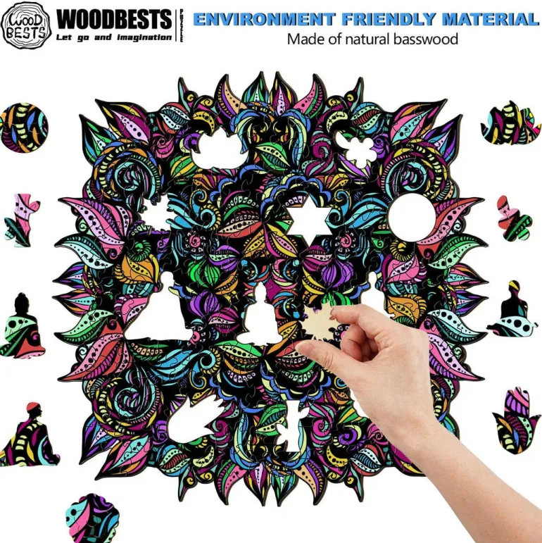 Woodbests - Whimsical Blooms - By Artist Lori Anne McKague (250-300pcs)