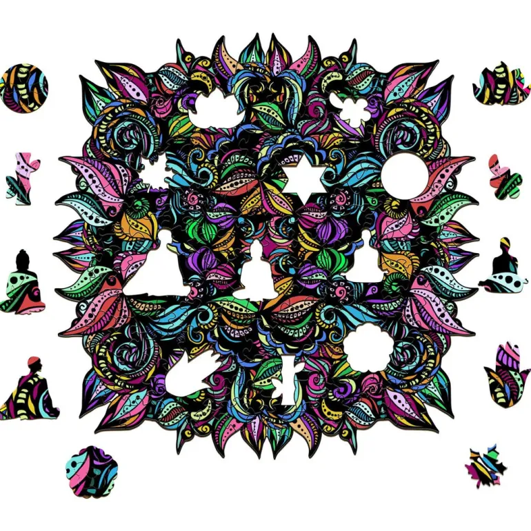 Woodbests - Whimsical Blooms - By Artist Lori Anne McKague (250-300pcs)