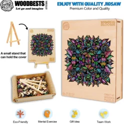 Woodbests - Whimsical Blooms - By Artist Lori Anne McKague (250-300pcs)