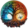 Woodbests - Yin Yang Tree of Life 7 Wooden Jigsaw Puzzle (160-200pcs)