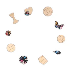 Woodbests -Rose Window Wooden Jigsaw Puzzle(250-300pcs)