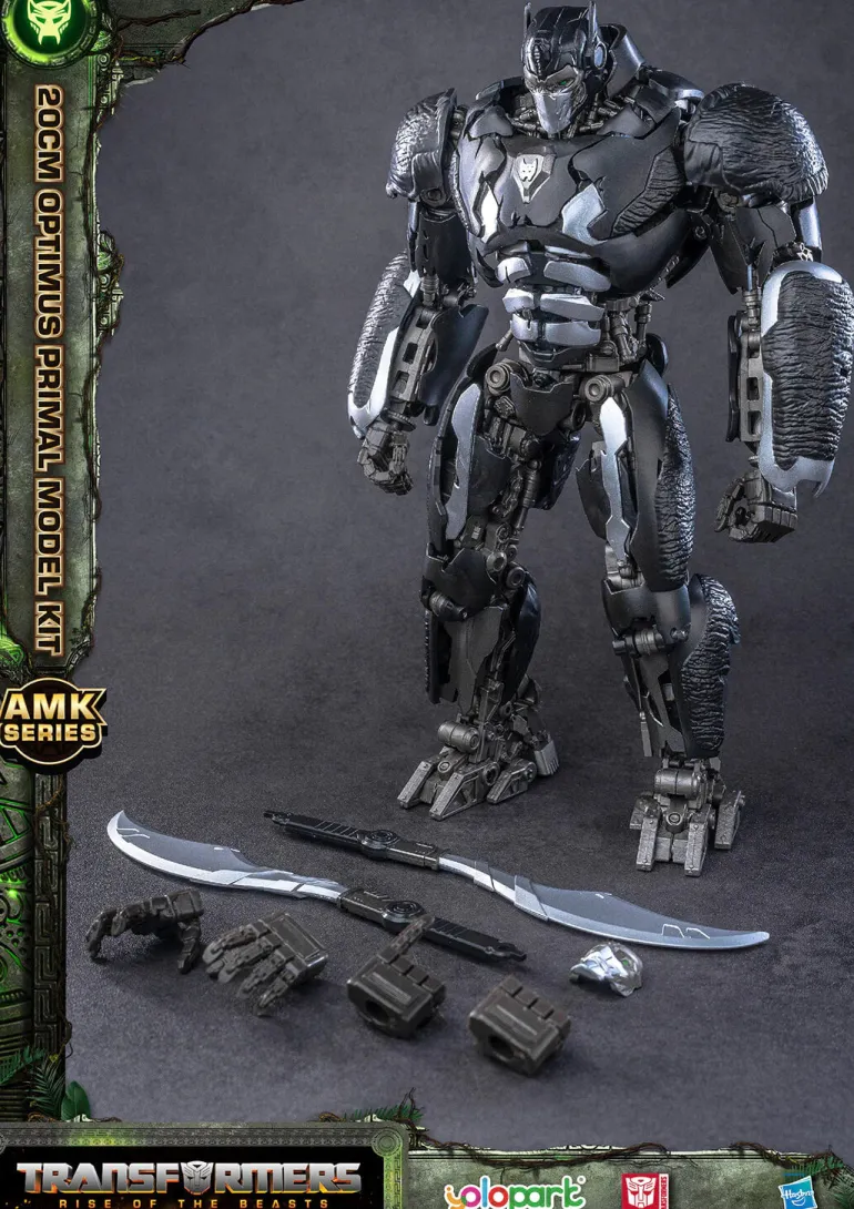 YOLOPARK - Transformers : Rise of the Beasts 20cm Optimus Primal Model Kits (Stock arrived)